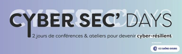 Bandeau site CyberSecDays noir