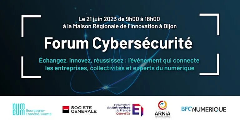 Forum Cybersécurité le 21 juin à Dijon