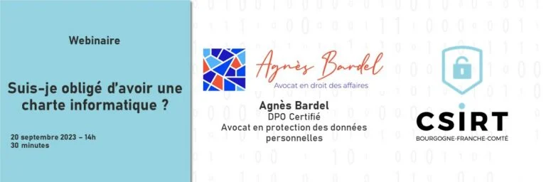 Webinaire : Suis-je obligé d’avoir une charte informatique ?