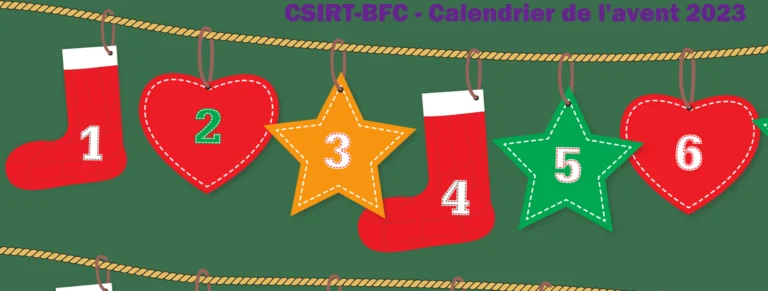 Calendrier de l’Avent Cyber 2023
