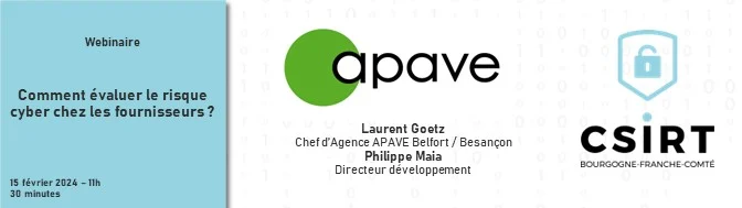 Webinaire – Comment évaluer le risque cyber chez les fournisseurs ?