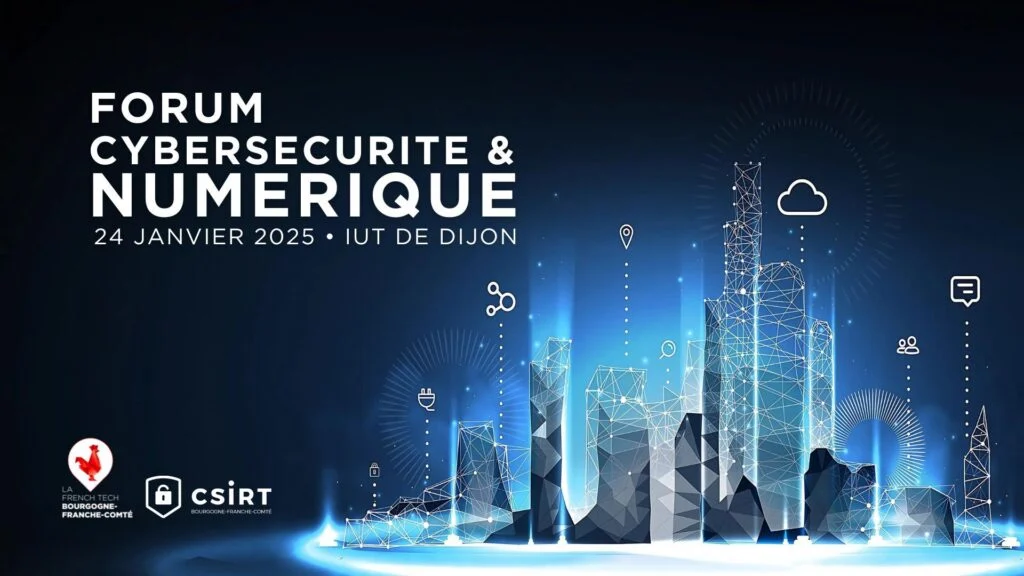 Affiche forum Cybersécurité et numérique
