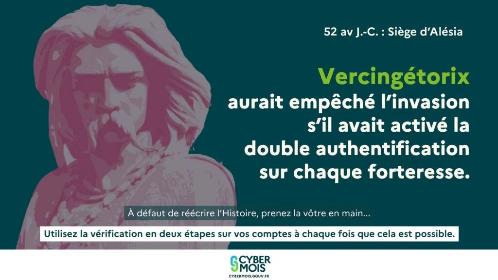 Affiche Cybermois 2025 Vercingétorix