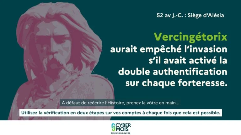 Affiche Cybermois 2025 Vercingetorix